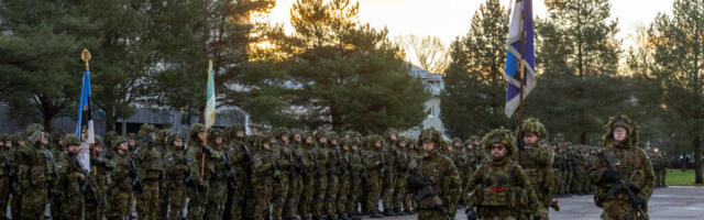 1. jalaväebrigaad tähistas kaitseväe aastapäeva