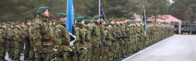 Pea 800 sügiskutse ajateenijat vandus Eestile truudust