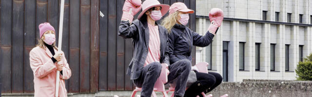 Haapsalu kesklinna kerkis korraks ratsamonument