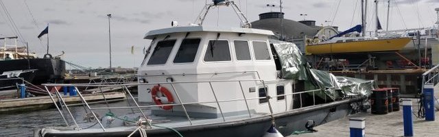 Lennusadamas süttis Meremuuseumi uurimislaev. Tulekahju mõjutab oluliselt muuseumi edasisi plaane