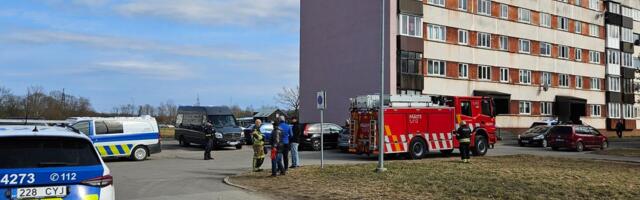 VIDEO ja FOTOD | Kohtla-Järvel toimus korteris plahvatus, elanikud evakueeriti