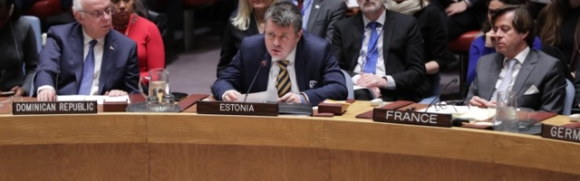 Eesti boikoteeris julgeolekunõukogus Venemaa korraldatud Krimmi-teemalist kohtumist