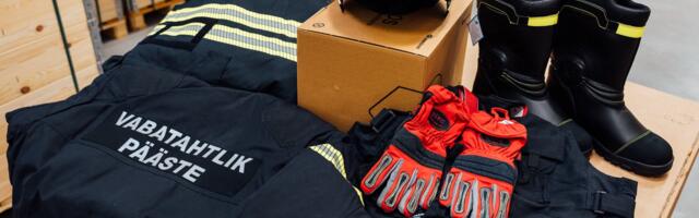 Vabatahtlikud päästjad saavad 330 komplekti kaitseriietust