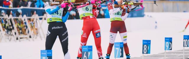 GALERII: Laskesuusatamise noorte maailmameistritiitlid teatesõidus noppis Norra