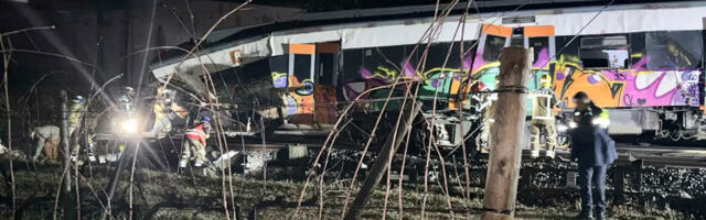 Hispaanias oli uus rongiõnnetus, vähemalt üks hukkunu, palju vigastatuid