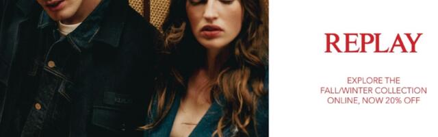 REPLAY je stigao online, a samo od danas do nedelje ima specijalnu ponudu za sve vas!