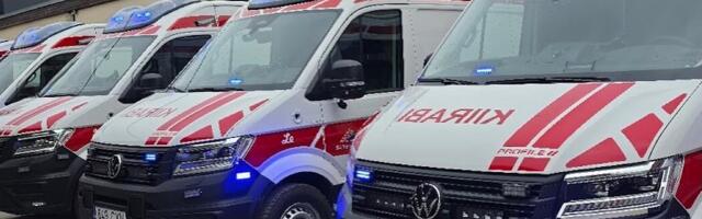 GALERII: Tartu uued kiirabiautod said nimed doktor Le Vallikivi ning laulu- ja tantsupeo tegijate järgi