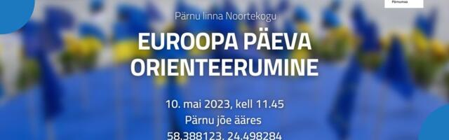 Järgmisel nädalal toimub Euroopa päeva orienteerumine
