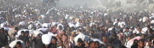 Gaza tsiviilkaitse teatel tappis Iisraeli tuli vähemalt 30 abi oodanud palestiinlast