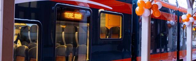 Tartu–Riia rongiliin tegi avasõidu