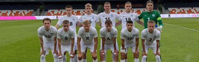 Eesti U21 jalgpallikoondis alustas Balti turniiri viigiga Läti vastu 