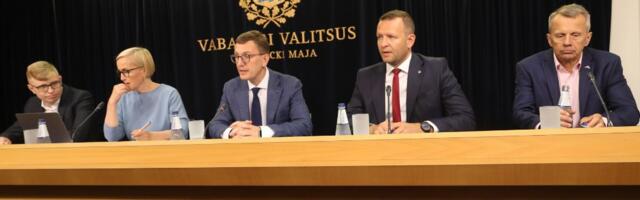 VIDEO | Valitsuse pressikonverentsil Michal, Läänemets, Kallas ja Ligi
