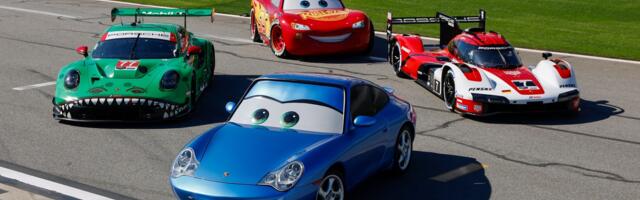 Piltuudis: Lightning McQueen ja Sally Carrera jõudsid Daytonasse