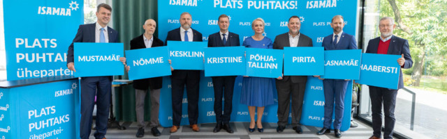 Vaata kes on Isamaa esinumbrid Tallinnas