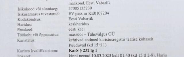 KUUM! Aivo Petersoni kohtudokumendid lekkisid! Loe neid siin!