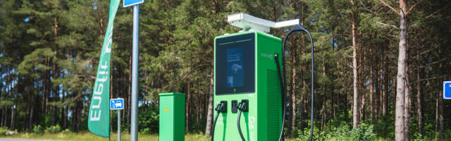 Enefit Volt pani Klaipedas püsti kaks 320kw kiirlaadijat