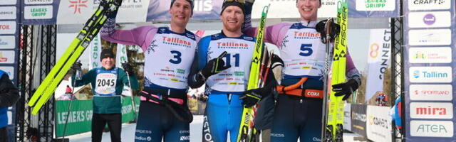 Esimest korda suusamaratoni sõitnud Siimer sai kohe võidurõõmu maitsta