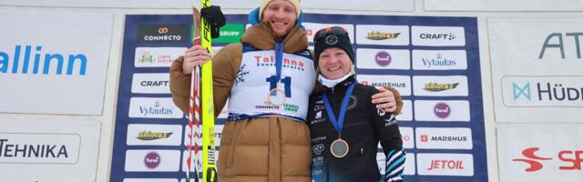28. Tallinna Suusamaraton võitisid laskesuusataja Kristo Siimer ja Tatjana Mannima