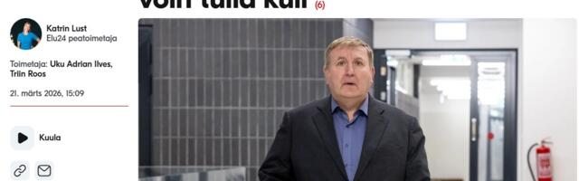 LUSTLIK LUGU: ärimees Valdes peab end kuulsuseks ja soovib hiigelhonorari