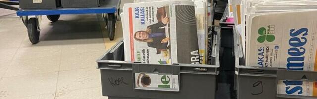 Paberil ilmuvate ajalehtede tulevik on Omniva erastamise taustal selgusetu