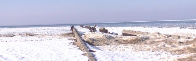 Reporter: Lagunevad Narva-Jõesuu muulid on Eestile julgeolekuriskiks