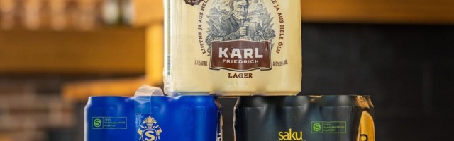 Saku Õlletehas pakendab multipakid 100% taaskasutatud kilesse