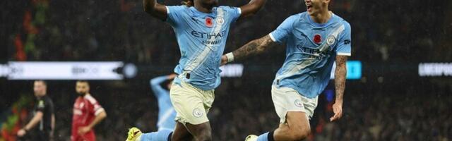 Haaland eksis penaltil, aga City lõi Liverpoolile ikka kolm väravat