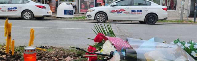 FOTO, VIDEO: Taksisti odali počast kolegi nastradalom u Jevrejskoj