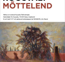 Kunstnik Uno Roosvalt 80. juubelinäituse avamine Kuusalu rahvamajas