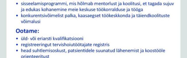 Regionaalhaigla otsib arsti gastroenteroloogia-keskusesse