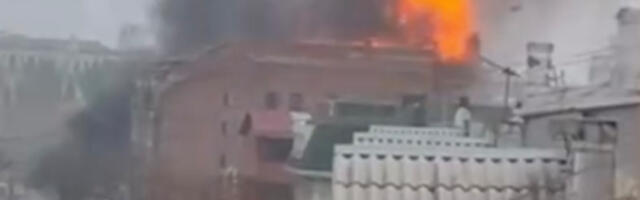 VIDEO: Ukrainas plahvatas midagi suurt, kahjustada sai lasteaed