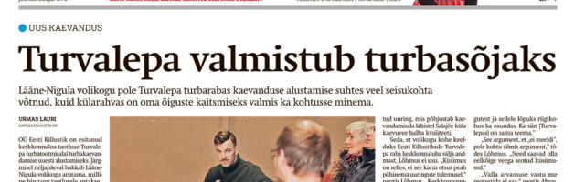Lääne Elu paberleht teisipäeval, 9. aprillil