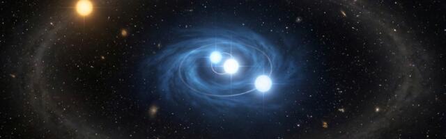 Kompaktne neliktähesüsteem mahub Jupiteri orbiiti