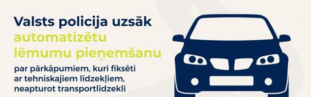 Läti politsei sai õiguse trahvi teha ilma autot peatamata