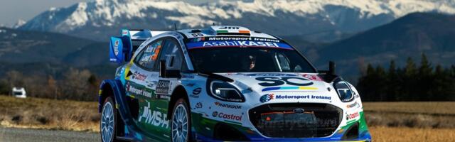 VIDEOD | Rossel katketas Monte Carlo ralli esimesel kiiruskatsel, Pajari ja McErlean teisel