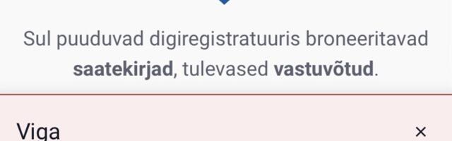 Digiretseptide süsteem oli mitu tundi on maas