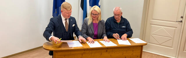 Räpina vallas sõlmiti koalitsioonilepe aastateks 2025–2029