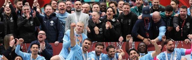 Manchester City tuli kaheksandat korda Inglismaa karikavõitjaks