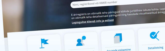 Äriregistri andmed muutuvad alates 1. oktoobrist kõigile tasuta kättesaadavaks