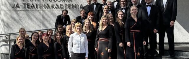 Ülikooli kammerkoor võitis Tallinna koorifestivalil segakooride kategoorias esikoha