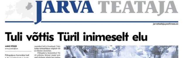 Teisipäevase Järva Teataja tutvustus