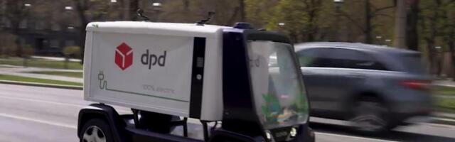 VIDEO | Suur muudatus liikluspildis: Eestis sai täna esimene isejuhtiv pakiveomasin loa sõita autoteel