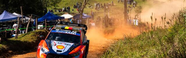 Tänak tõusis Paraguay rallil kolmandaks