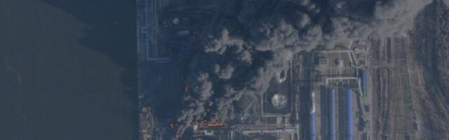 Ust-Luga põlengu suits võib jõuda Eestisse