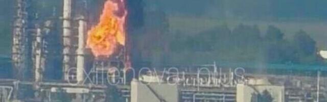 Ukraina õhurünnakud peatasid kahe suure Vene naftatehase töö