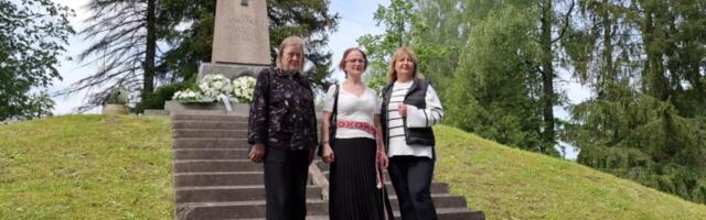 EKRE Otepää valla esindus viis pärja Vabadussõjas langenute mälestuseks