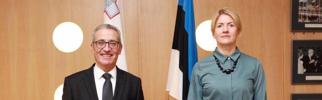 Välisminister Eva-Maria Liimets võõrustas Tallinnas Malta välisministrit Evarist Bartolot