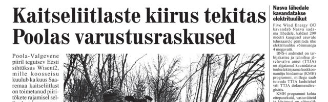 Meie Maa 31. jaanuar 2022