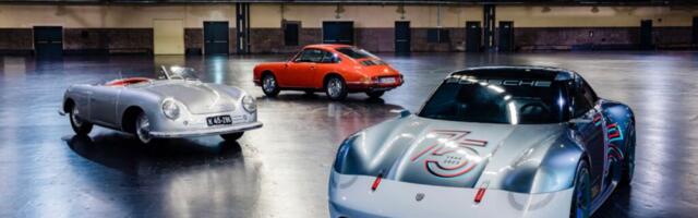 Porschel täitus 75 aastat, juubeliks loodi erimudel Vision 357