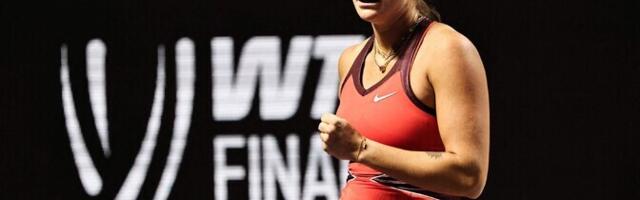 Sabalenka alistas Pegula kolmes setis, Gauff säilitas edasipääsulootuse